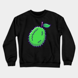 Durian Fruit Cartoon Crewneck Sweatshirt